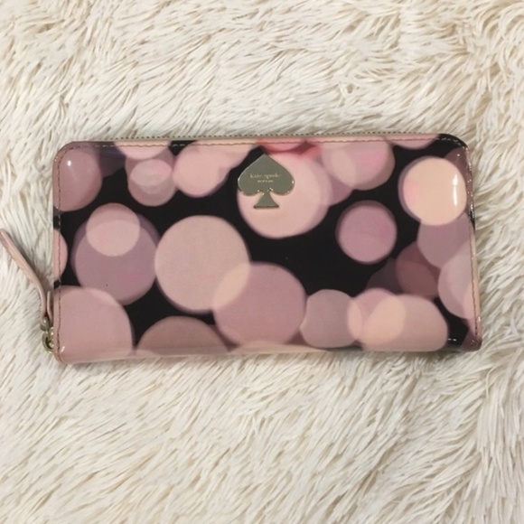 Kate Spade All That Glitters Wallet in Pink - Picture 1 of 6